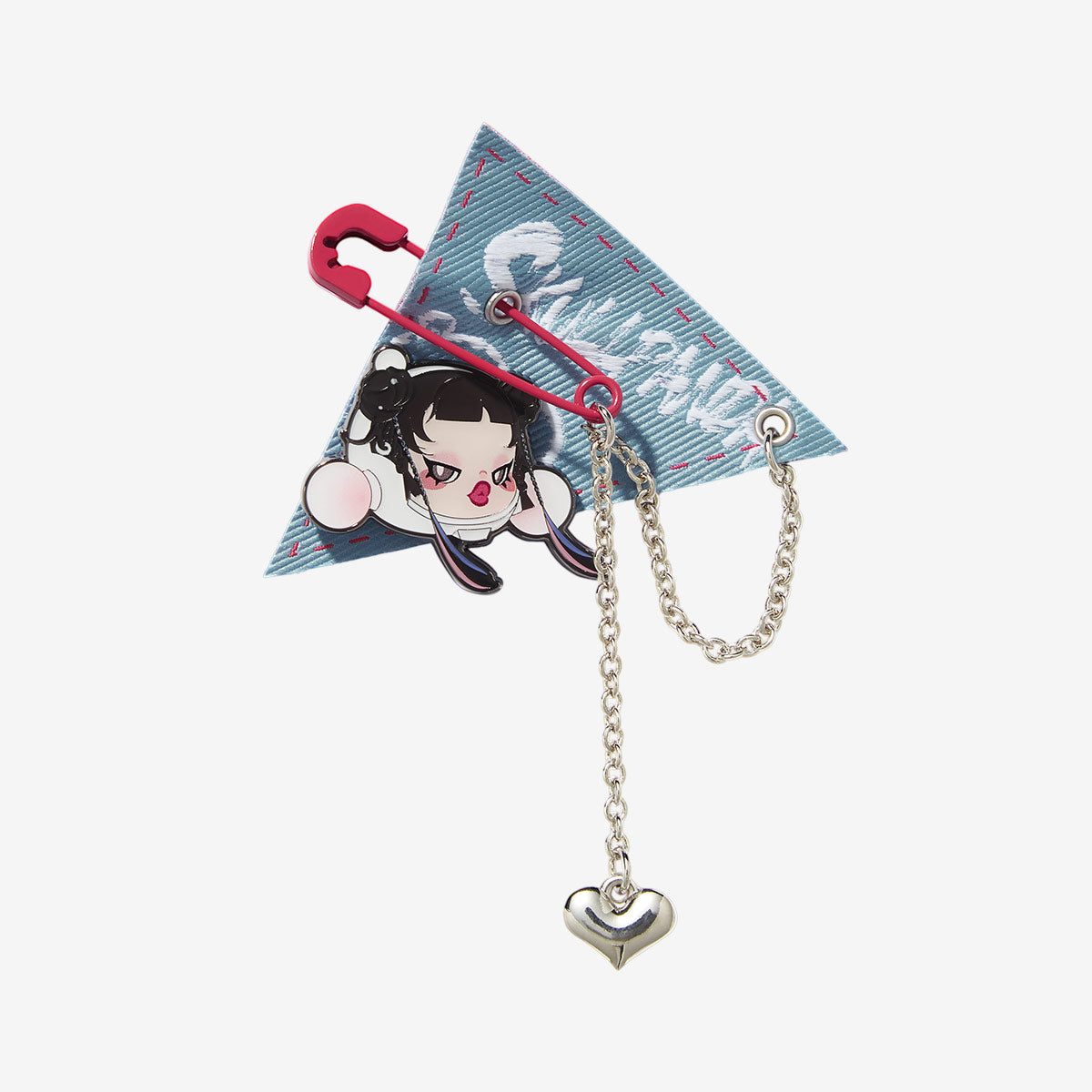 Pop Mart: Skullpanda Cheers to Myself Badge Pendant