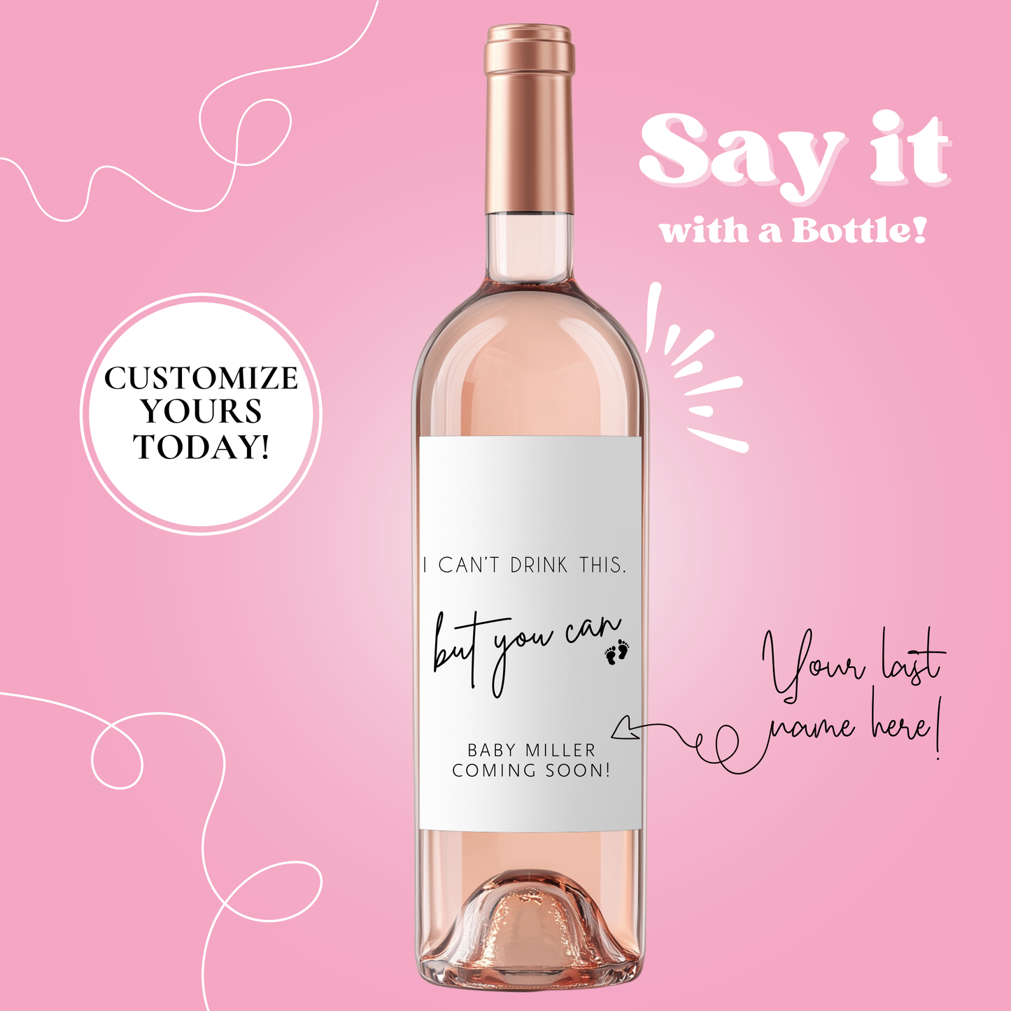 Custom Wine & Champagne Labels