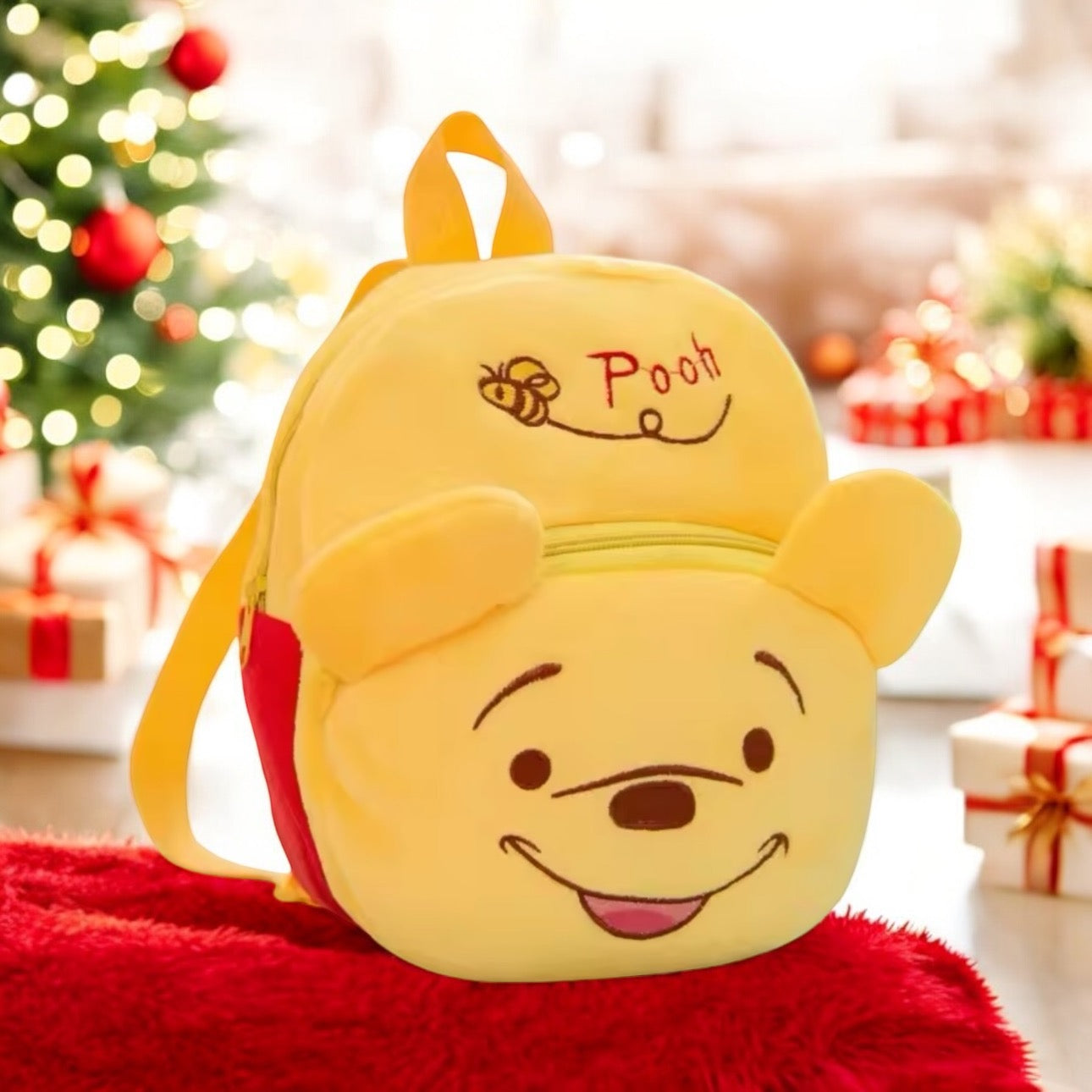 Plush Winnie the Pooh Backpack