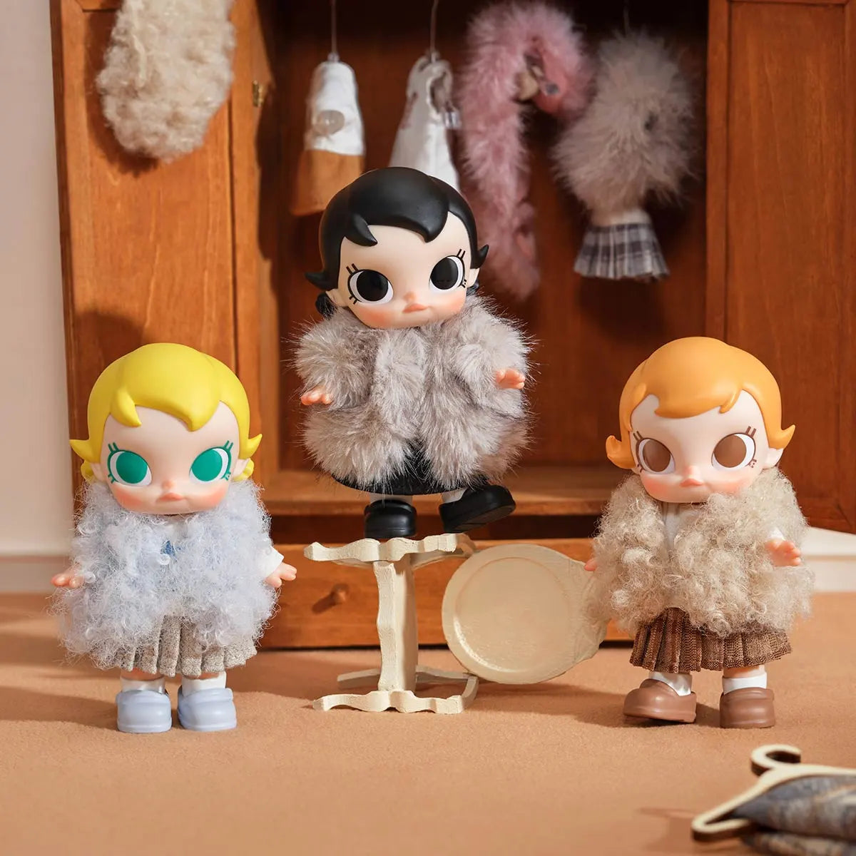 Pop Mart Baby Molly Winter Fit Check Plush Pendant Series