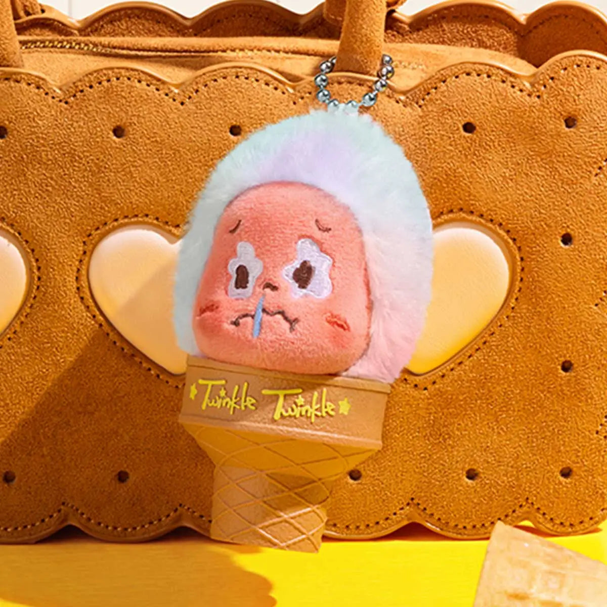 Pop Mart Twinkle Twinkle Moon Gelato Ice Cream Plush Pendant