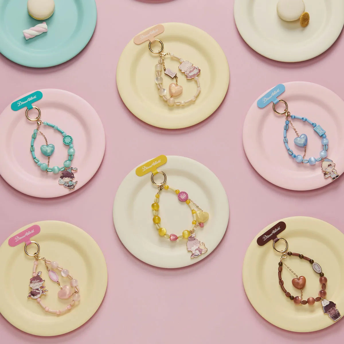 Dimoo World Crush on Coffee Keychain Blind Box