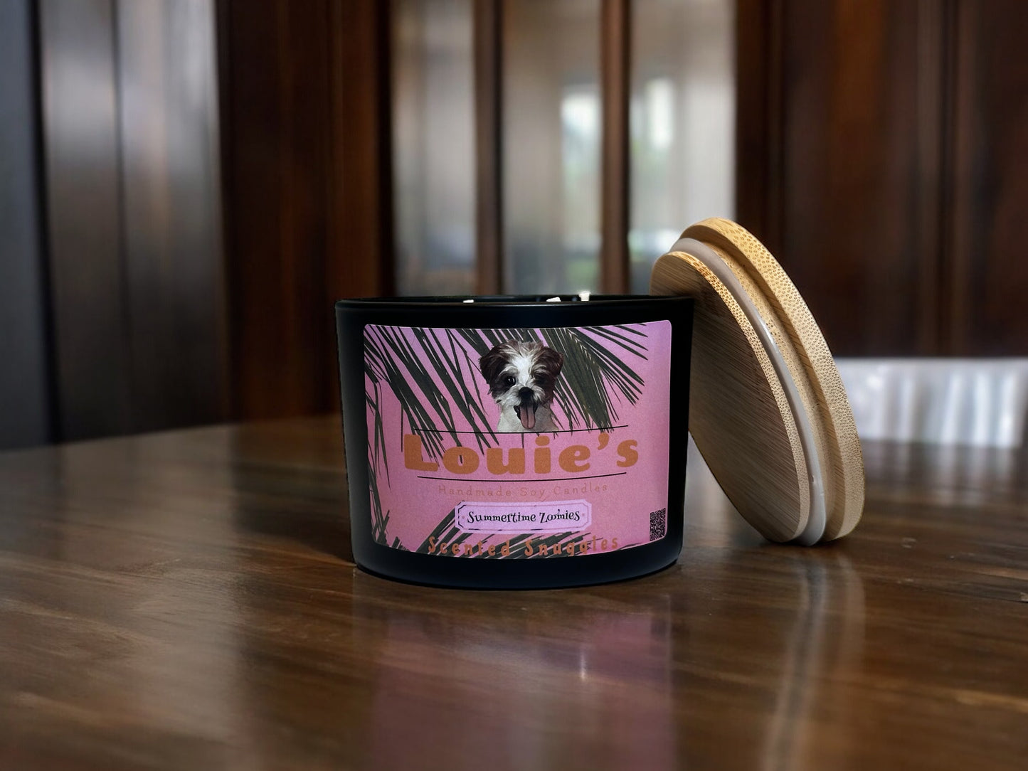 Louie’s Scented Snuggles Soy Candle - Summertime Zoomies