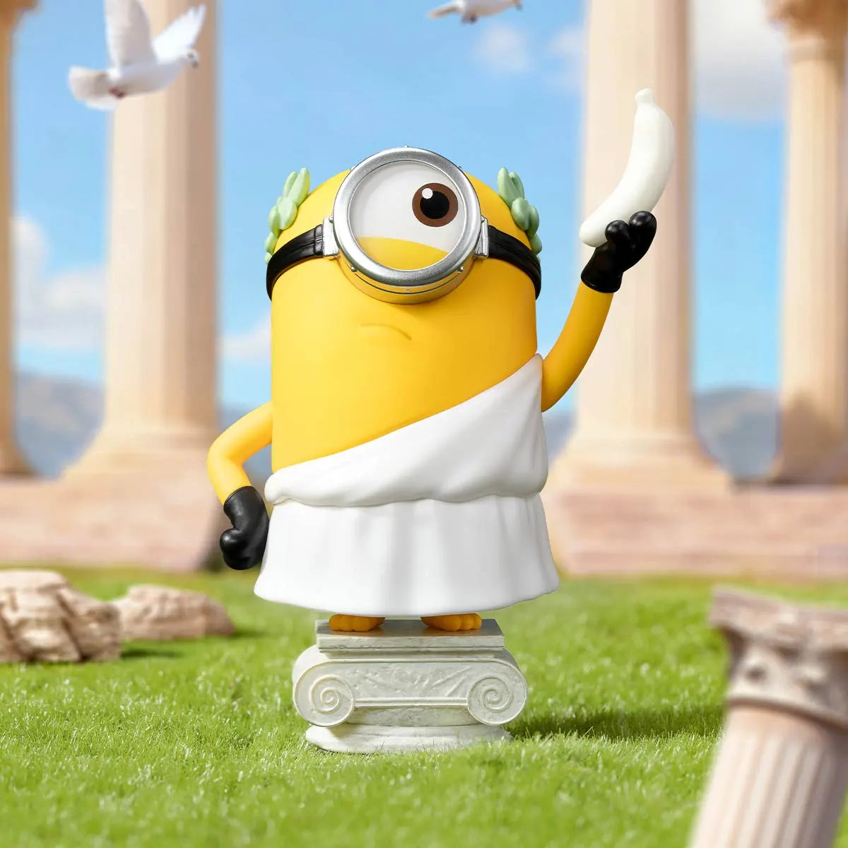 Pop Mart Minions Bello World Figurine Blind Box