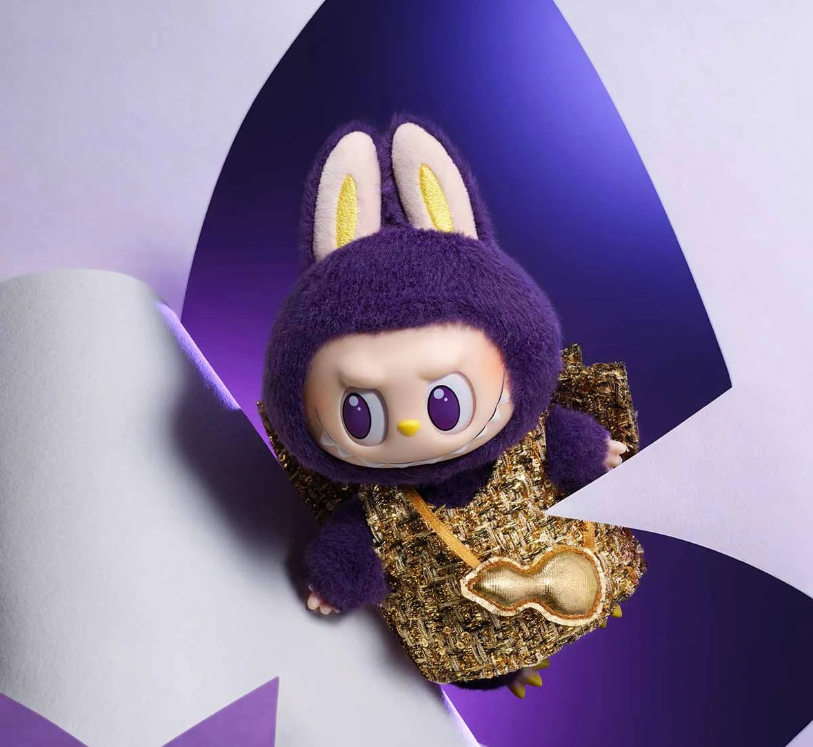 Pop Mart The Monsters Wings of Fortune Vinyl Plush Hanging Card