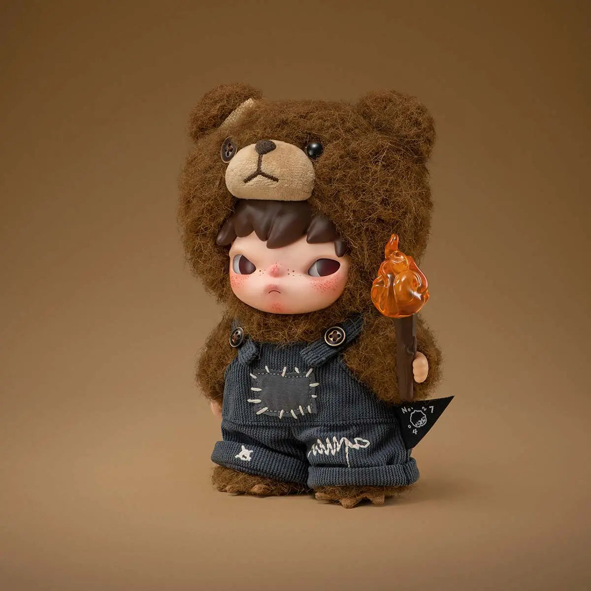 Pop Mart Hirono Fight for Joy Plush Hanging Card