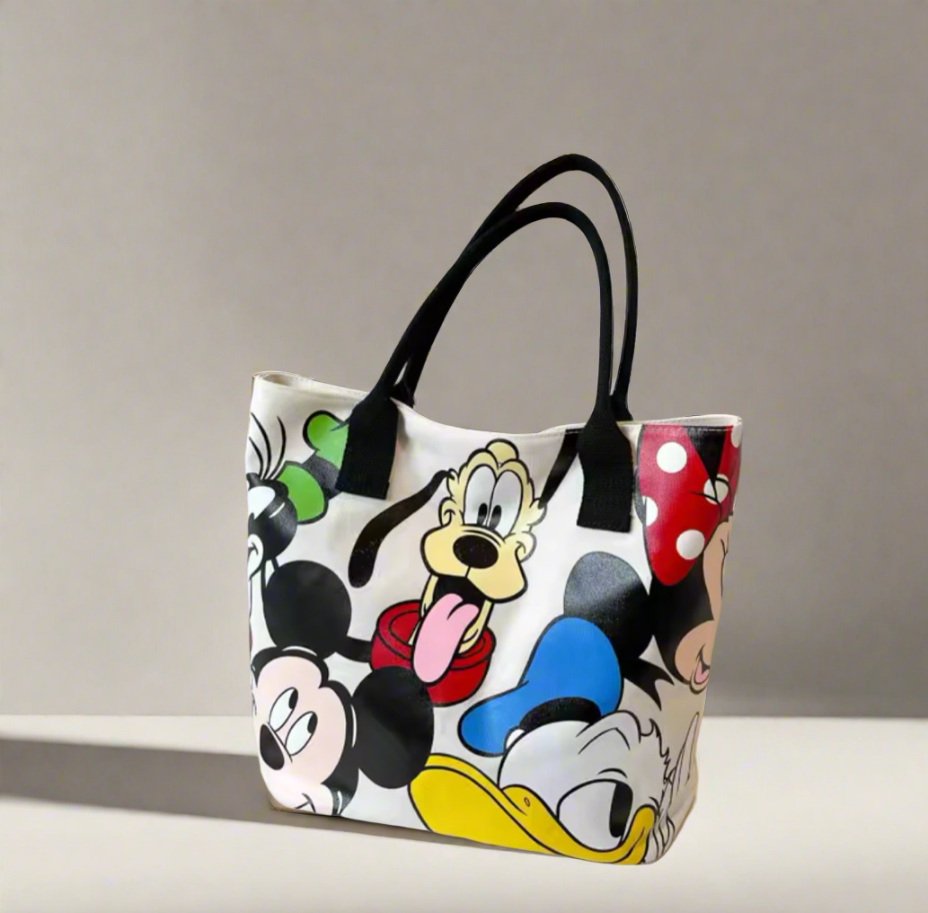 Mickey & Friends Canvas Tote Bag