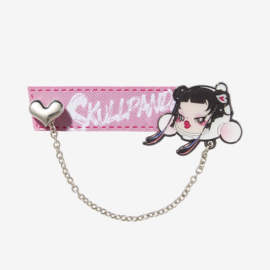 Pop Mart: Skullpanda Cheers to Myself Badge Pendant
