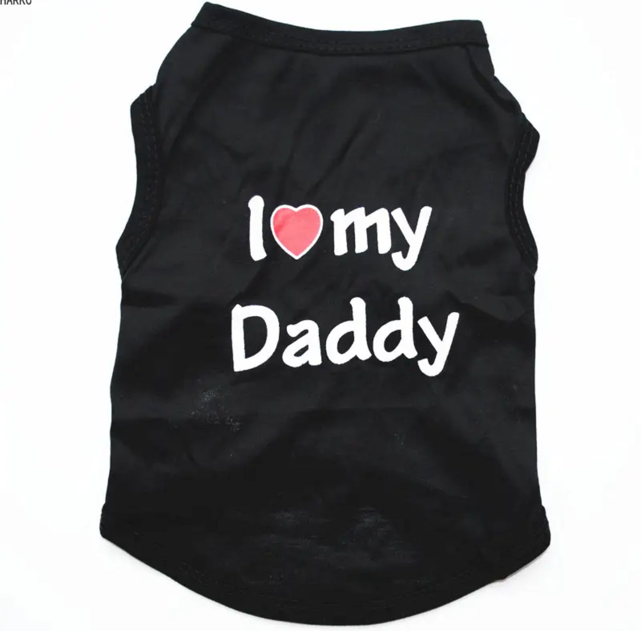 Louie’s “I Love My Daddy” Dog Shirt