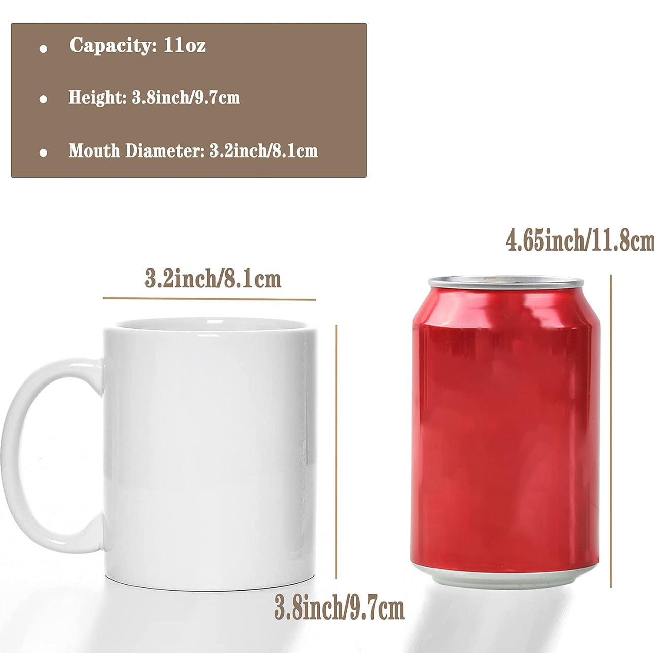 11oz Customizable Mug – Make It Yours