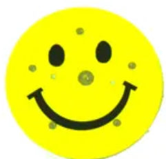 Smiley Light-Up Pin