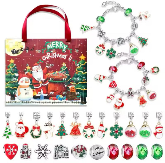 Traditional Christmas Bracelet Advent Calendar