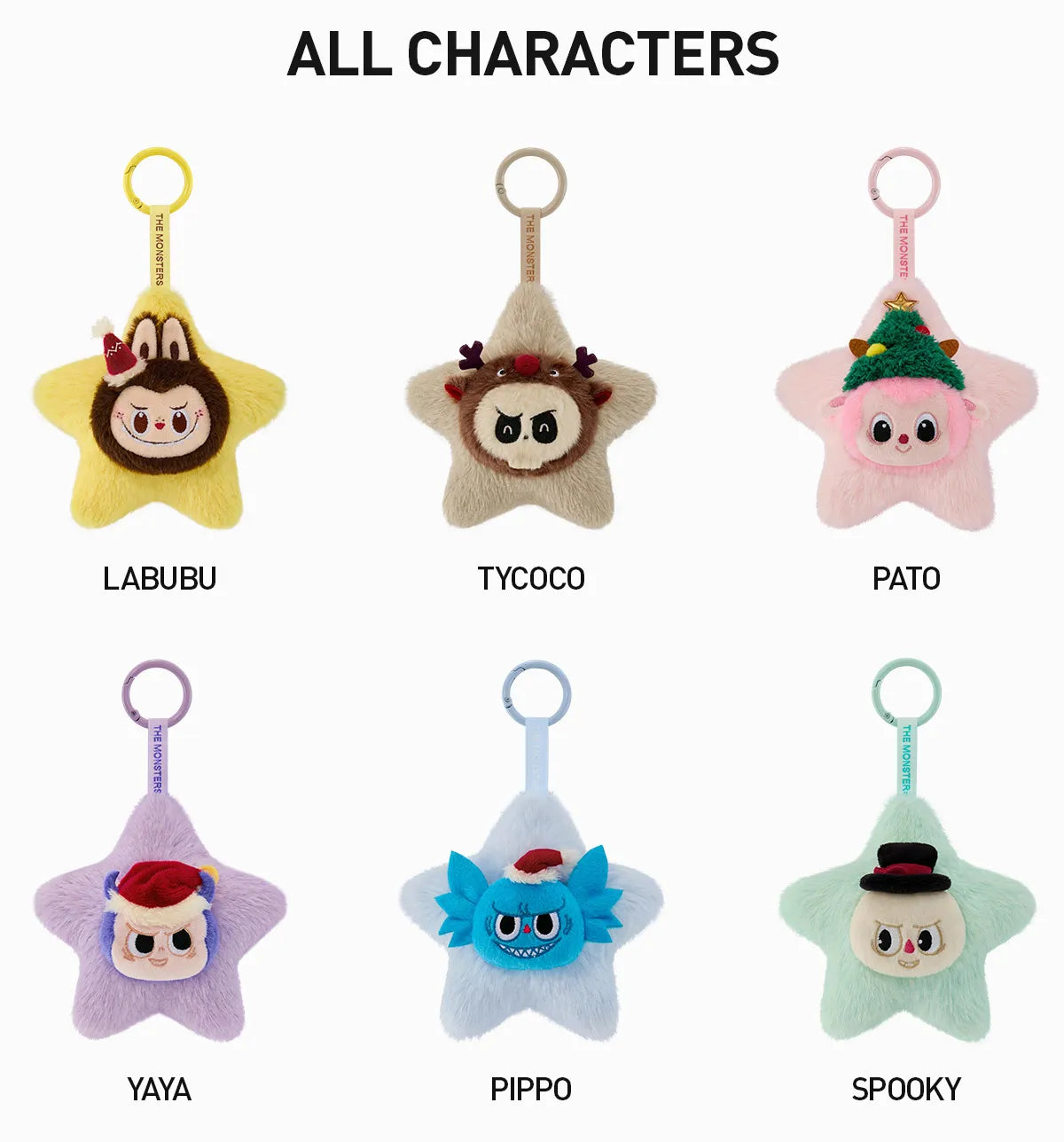 Pop Mart: The Monsters Sparkly Plush Pendant Blind Box