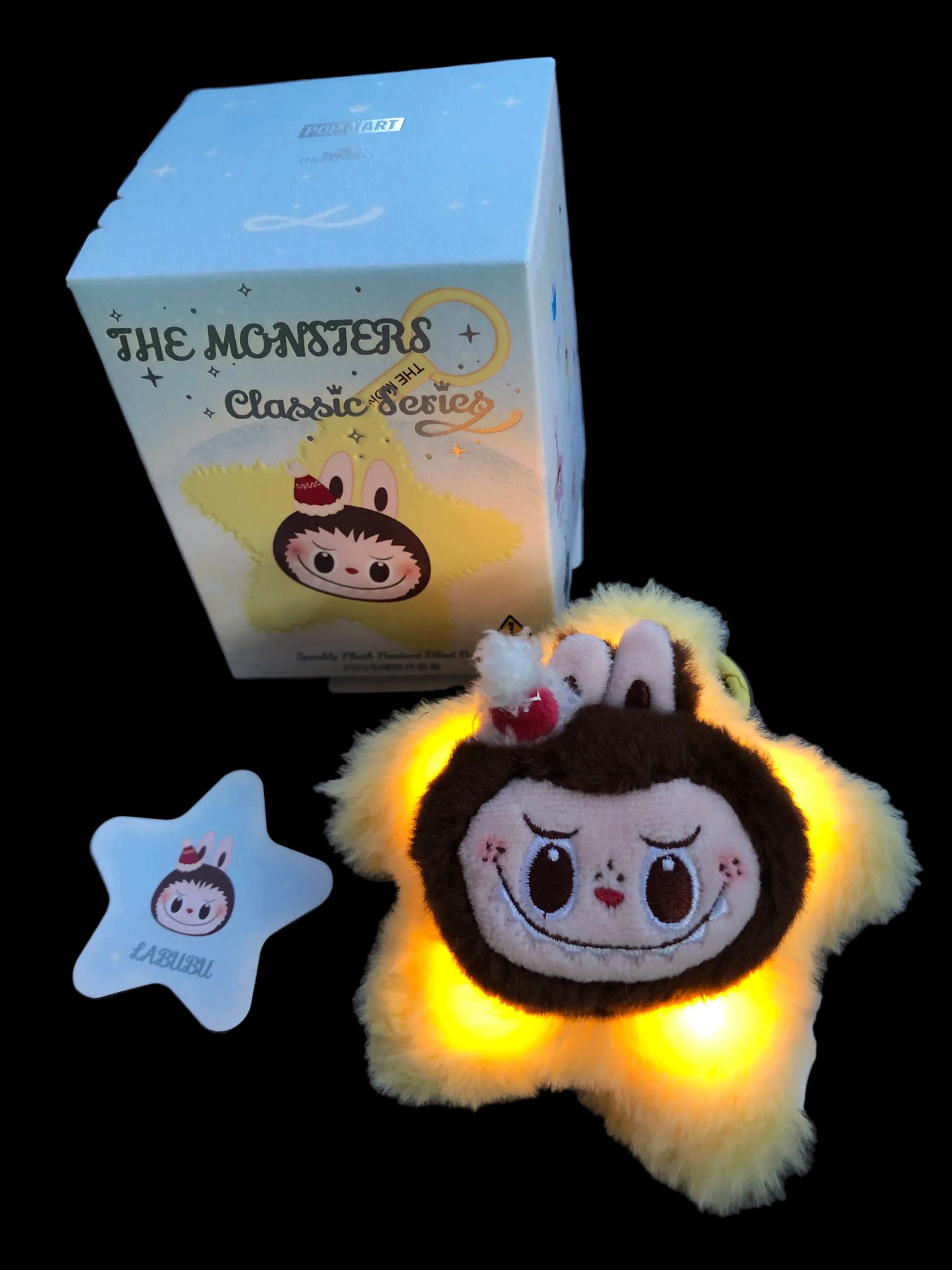 Pop Mart: The Monsters Sparkly Plush Pendant Blind Box