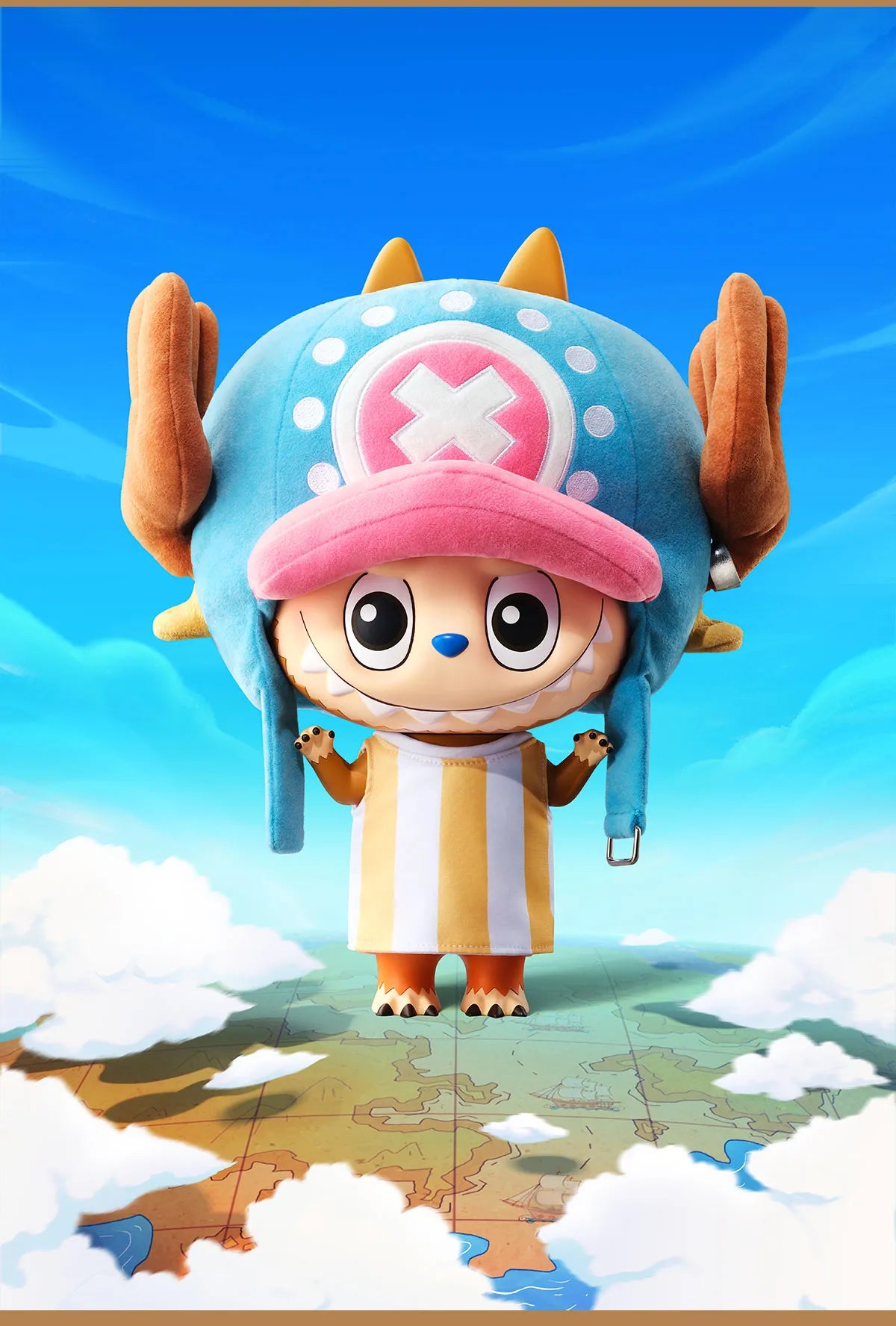 Pop Mart: The Monsters 400% One Piece Labubu Chopper
