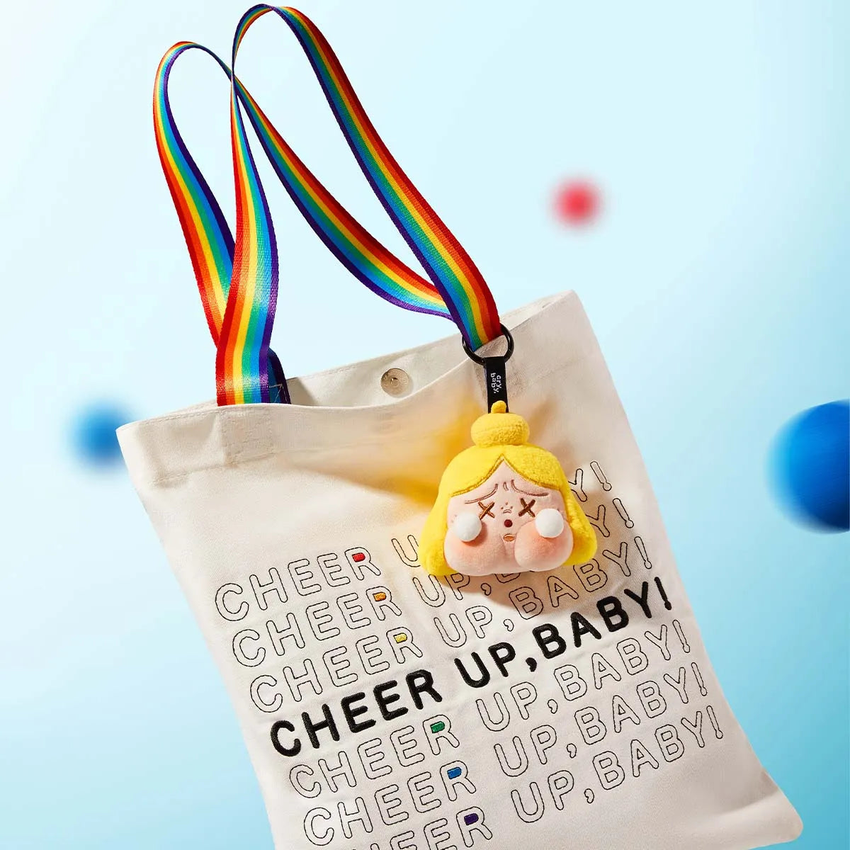 Pop Mart: Cry Baby Cheer Up Baby Plush Pendant
