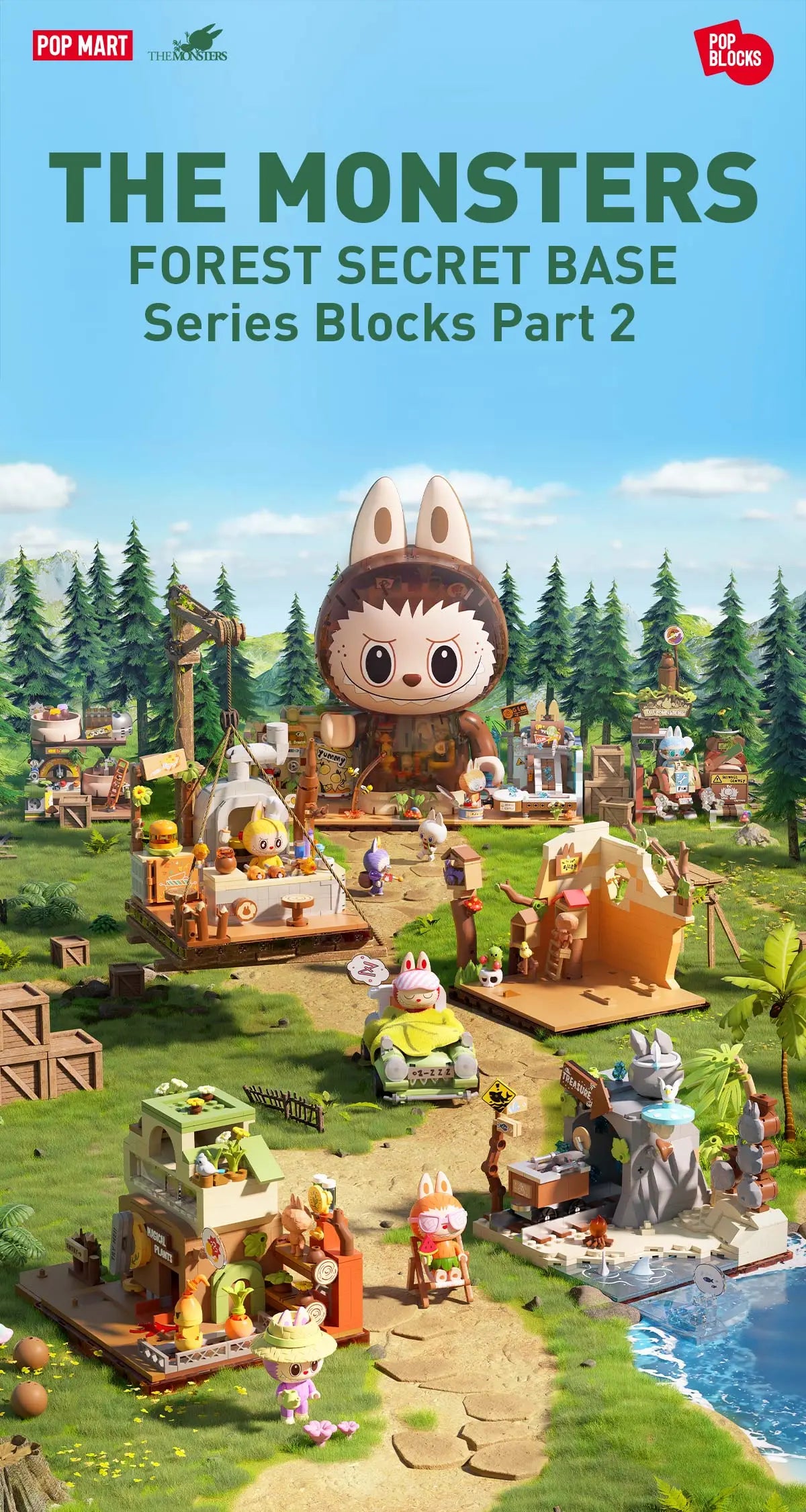 Pop Mart: Pop Blocks The Monsters Napping Time