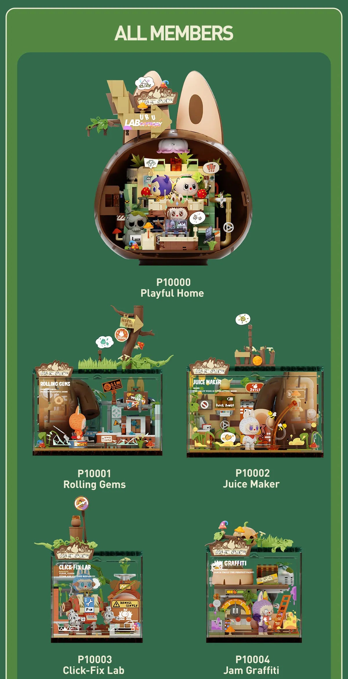 Pop Blocks The Monsters Rolling Gems