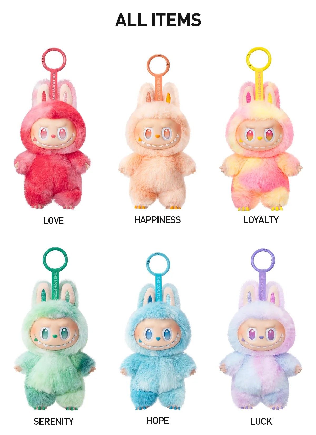 Pop Mart The Monsters Labubu Series - Version 1, 2, 3