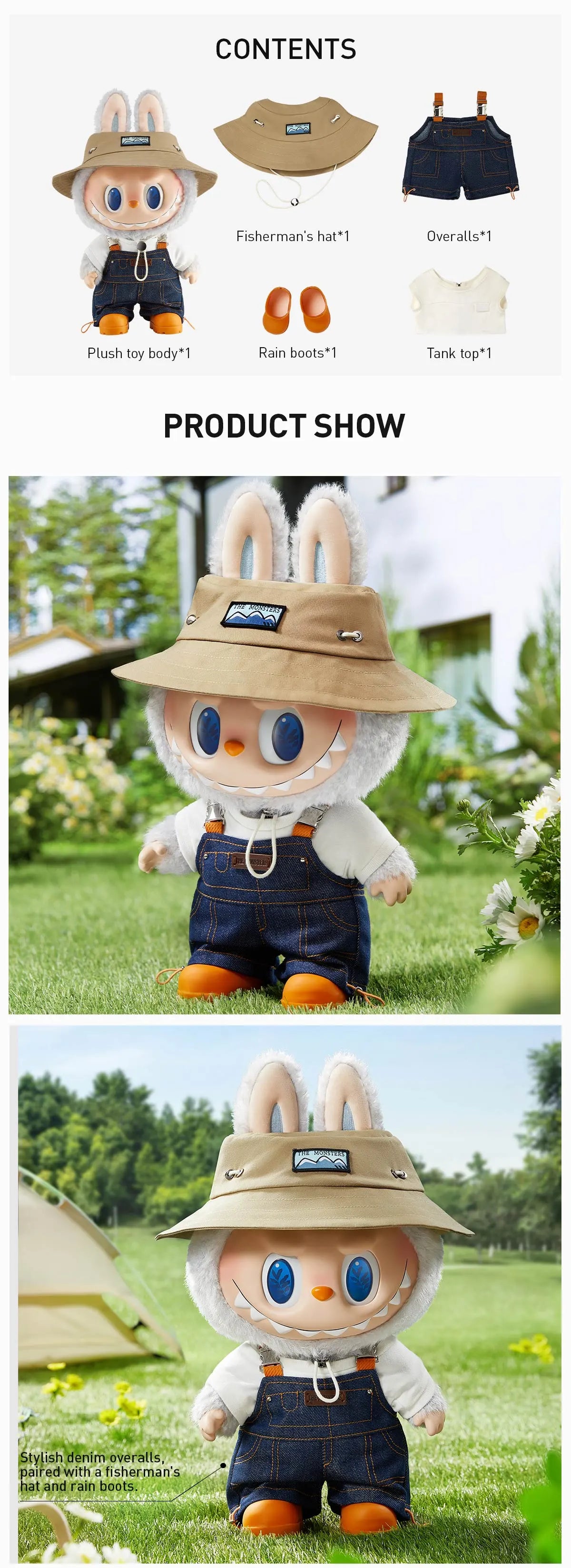 Pop Mart: The Monsters Fall in Wild Plush - Large Vinyl Plush