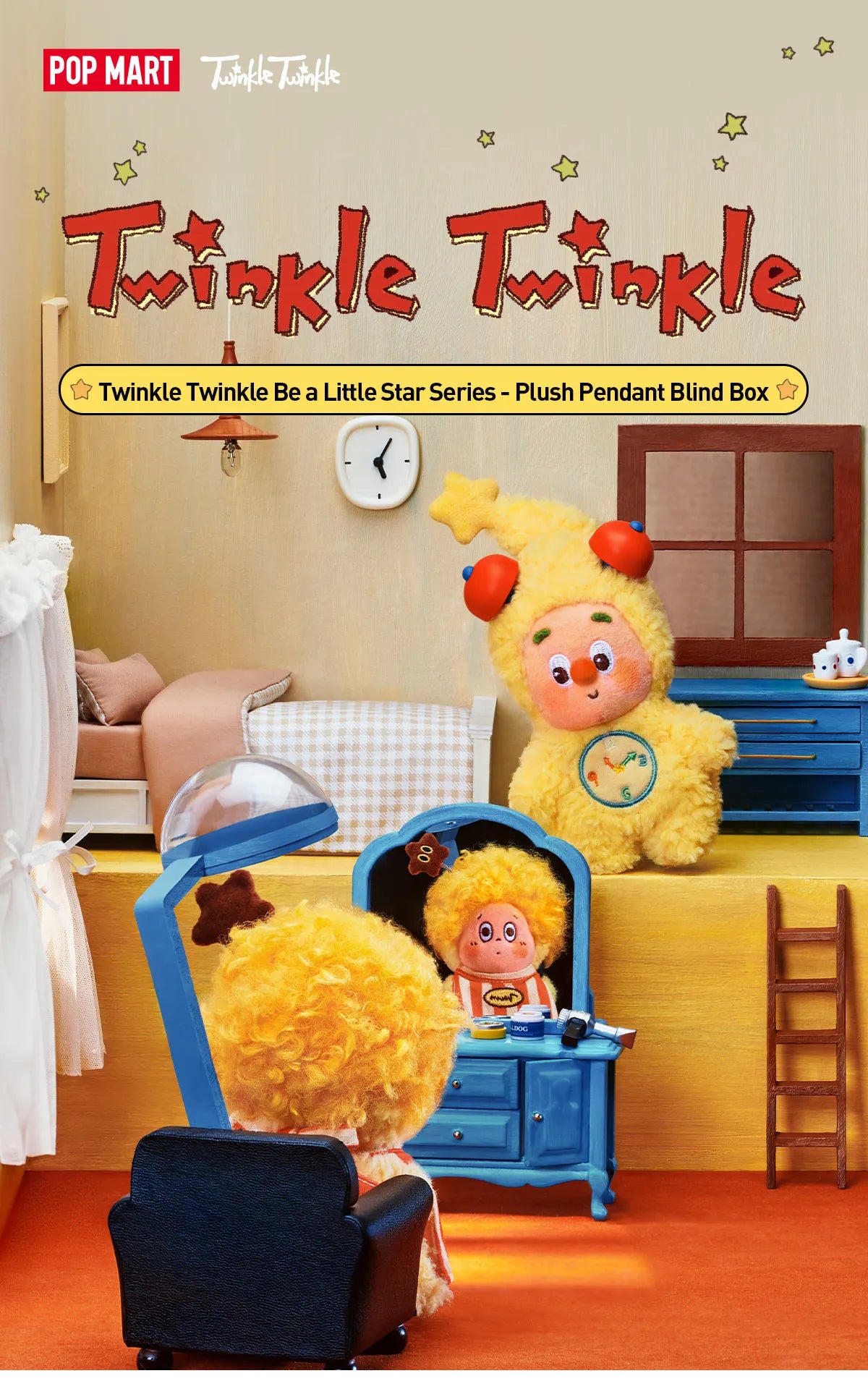 Pop Mart: Twinkle Twinkle Be a Little Star Series - Plush Pendant Blind Box
