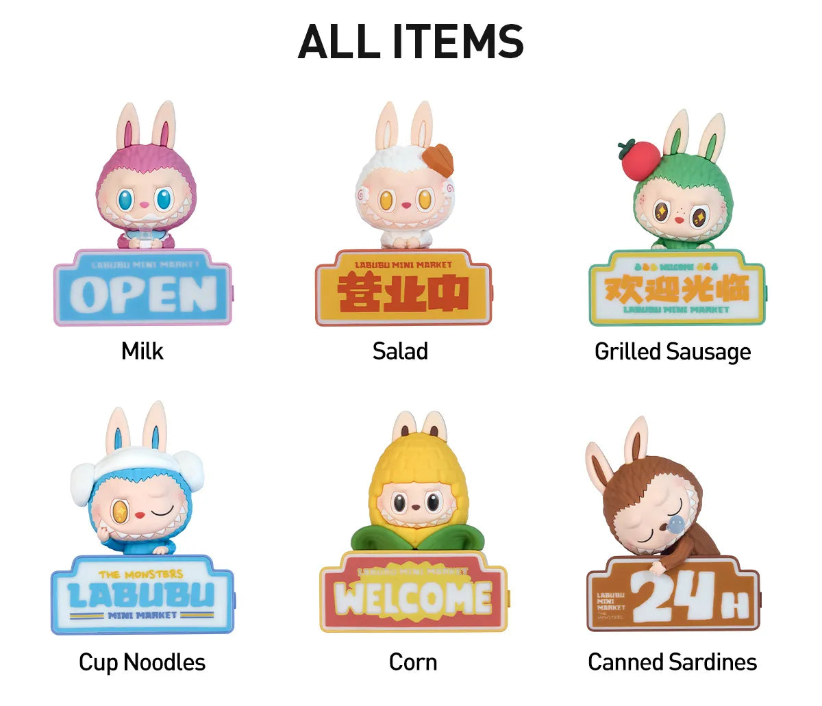 Pop Mart: The Monsters Wacky Mart Fridge Magnet