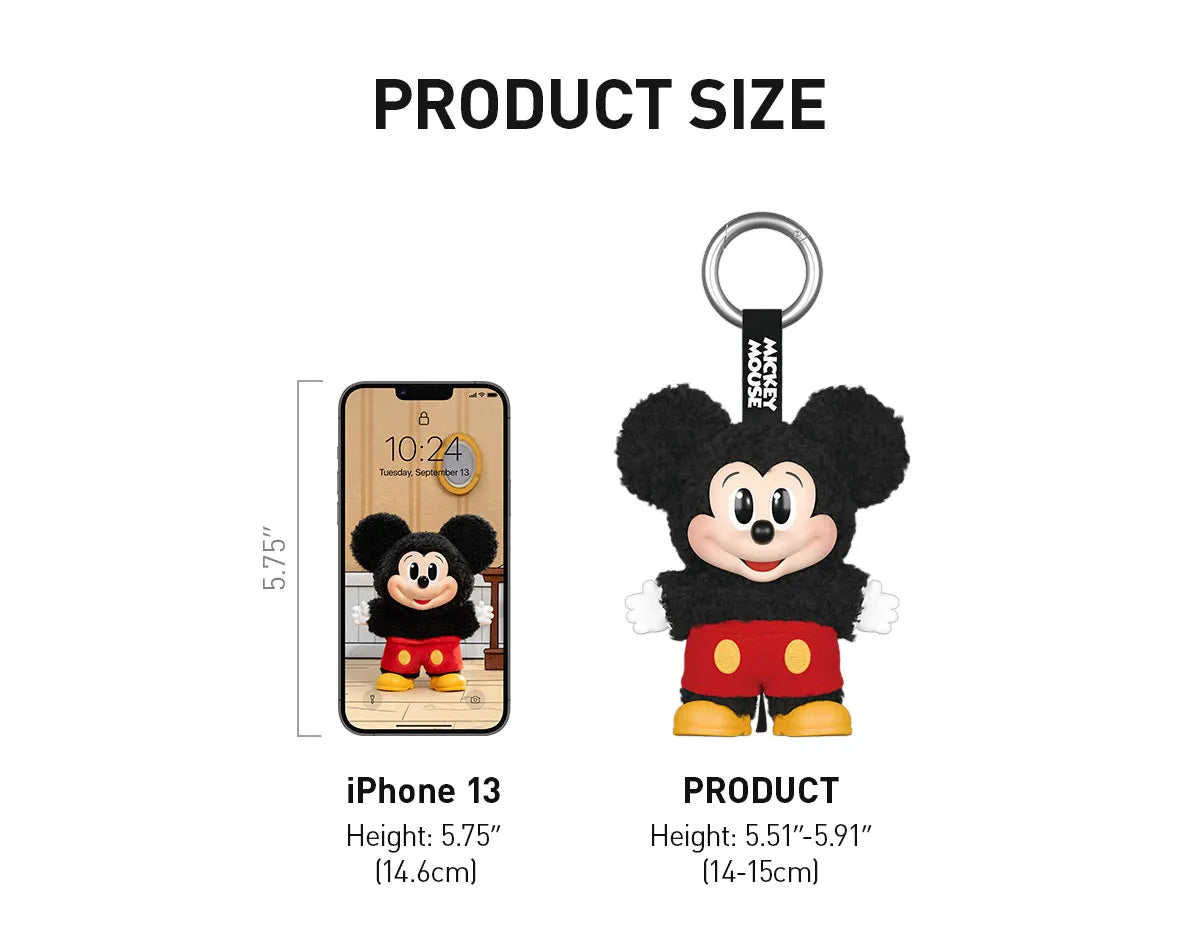 Pop Mart: Mickey Family Plush Pendant
