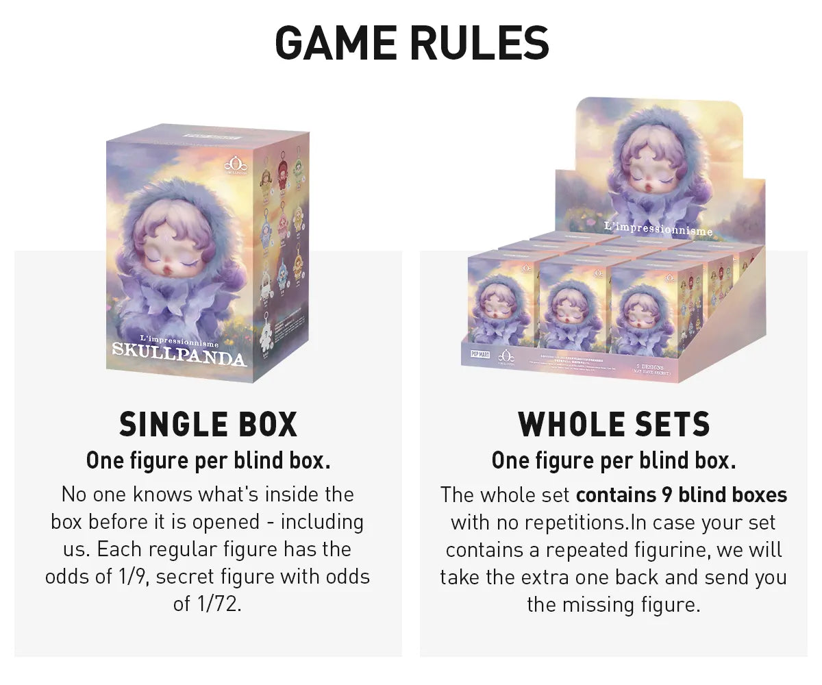 Pop Mart: Skullpanda L’Impressionnisme