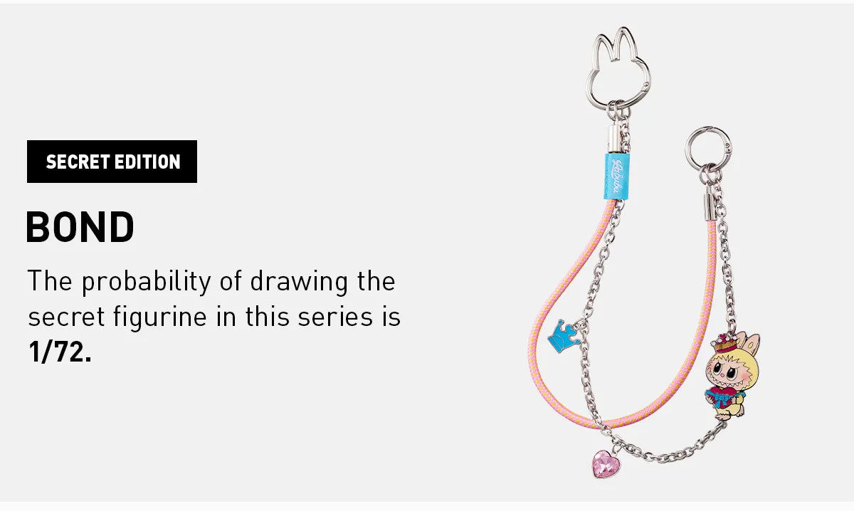 Pop Mart: The Monsters Labubu - Let’s Checkmate Pendant