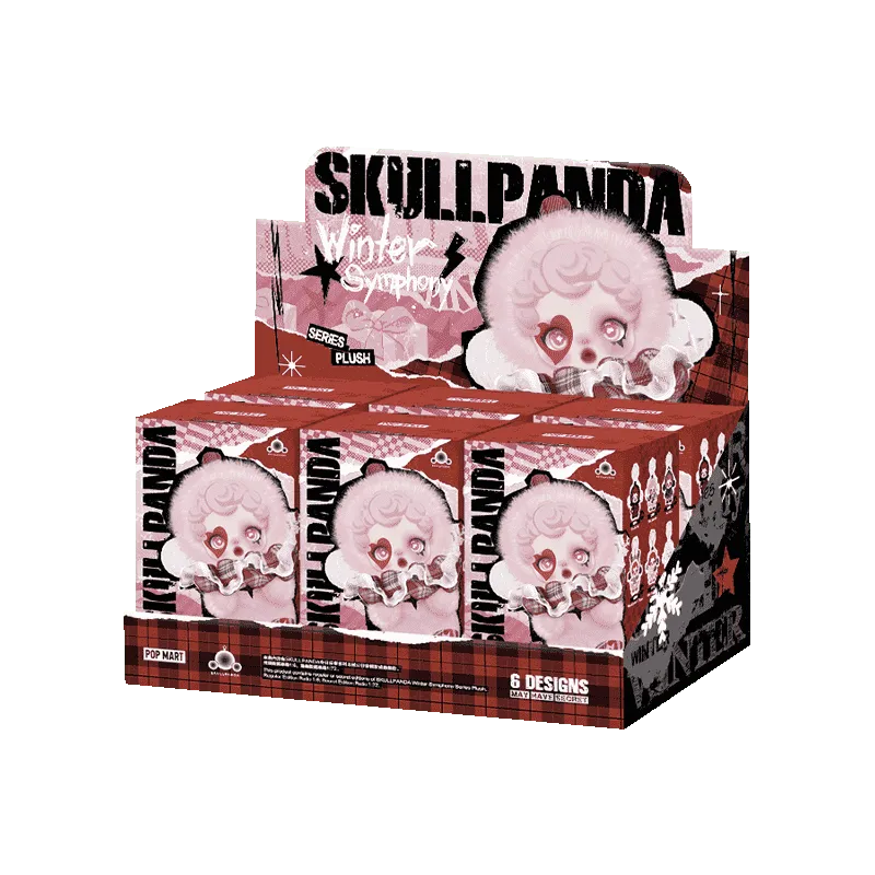 Pop Mart: Skullpanda Winter Symphony Vinyl Plush Pendant