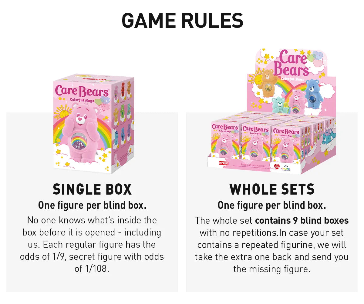 Pop Mart: Care Bears Colorful Hugs Figurine