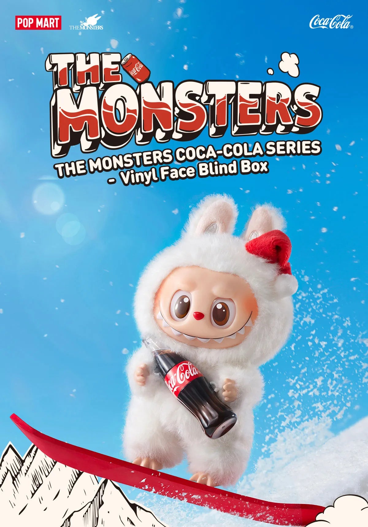 Pop Mart: The Monsters Labubu Coca-Cola Plush Pendant