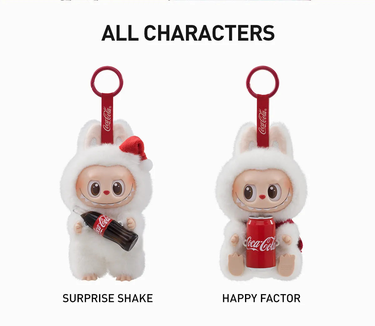 Pop Mart: The Monsters Labubu Coca-Cola Plush Pendant