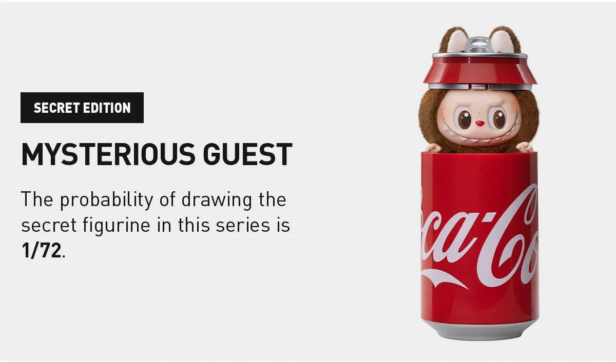 Pop Mart: The Monsters Labubu Coca-Cola Plush Pendant