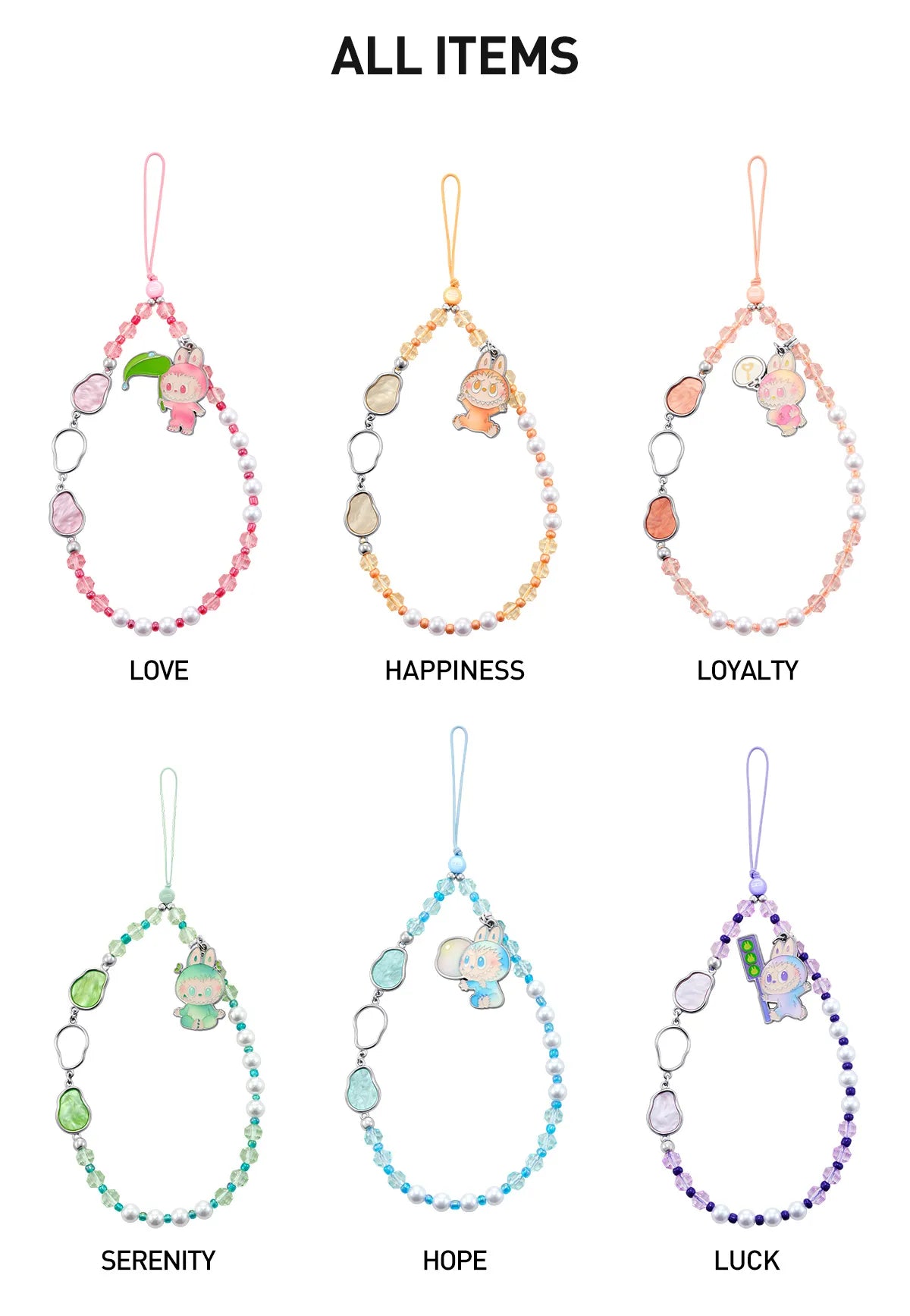 Pop Mart: The Monsters Labubu Big Into Energy Phone Charm