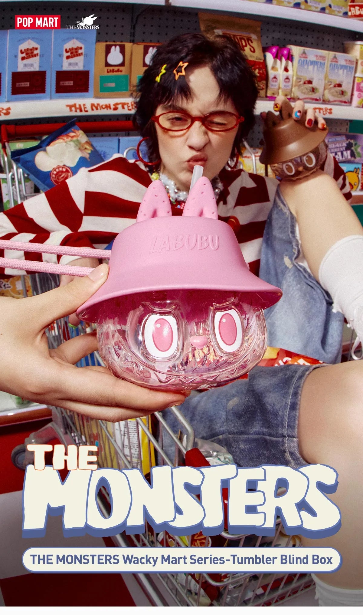 Pop Mart: The Monsters Labubu Wacky Mart Tumbler