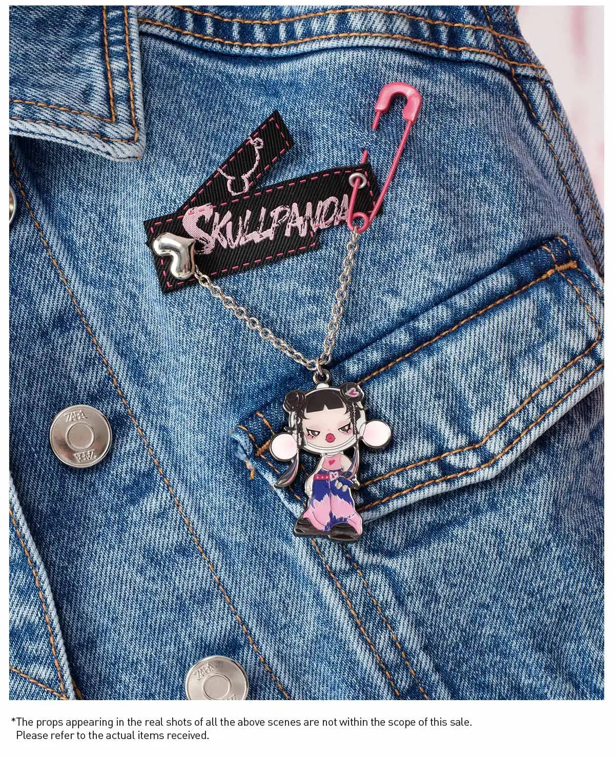 Pop Mart: Skullpanda Cheers to Myself Badge Pendant