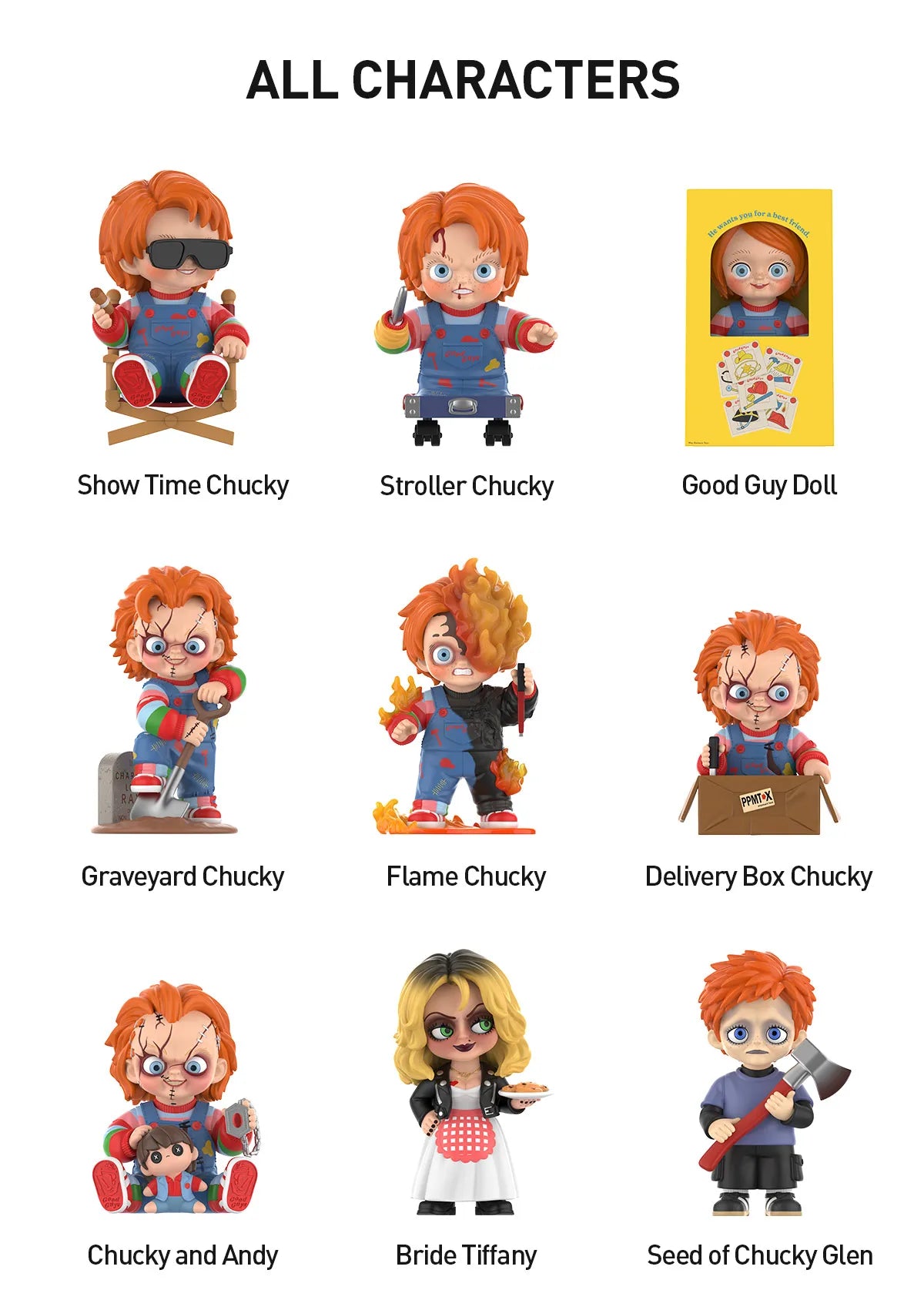 Pop Mart: Chucky Series Figurine Blind Box