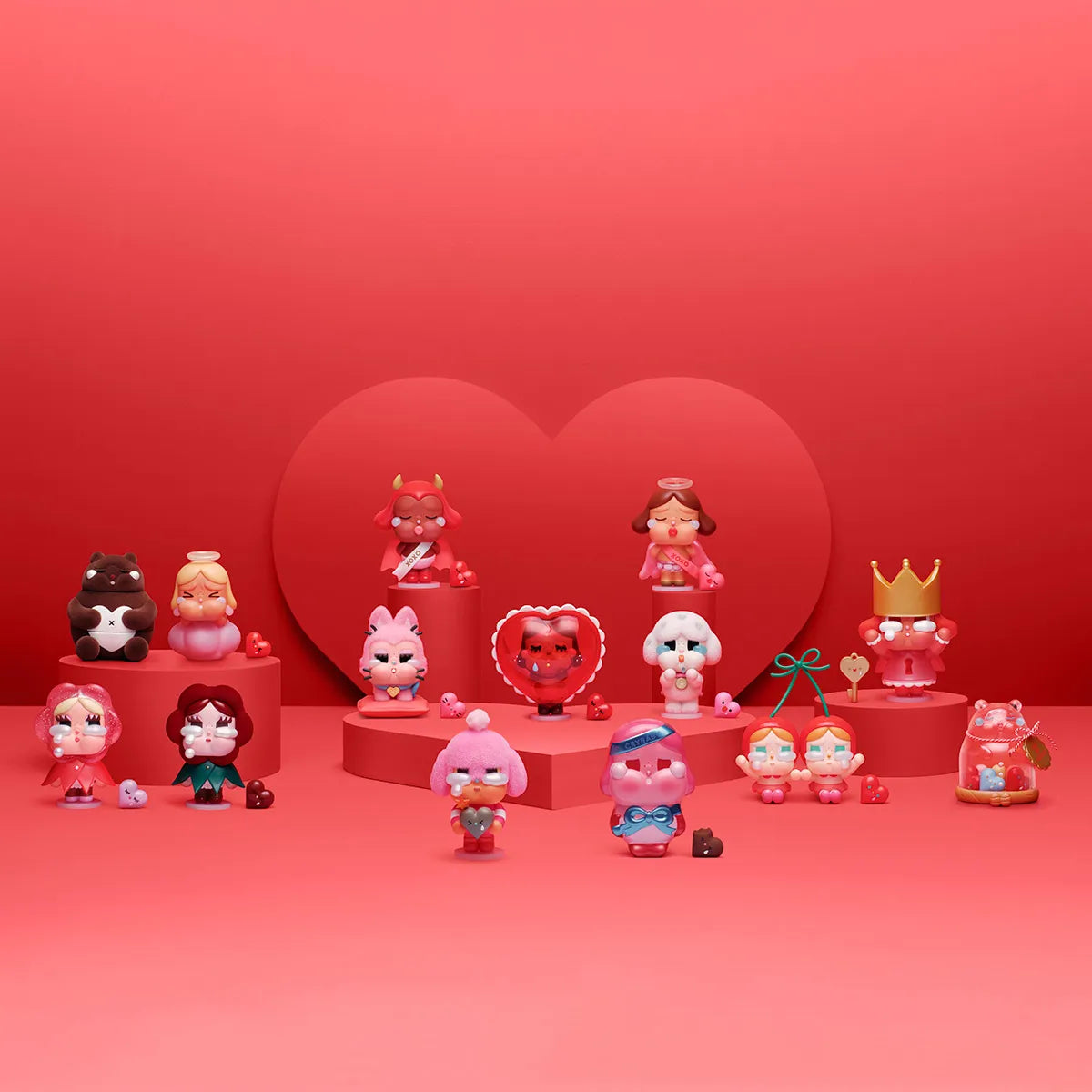 Pop Mart: CRYBABY Crying For Love Series Figures