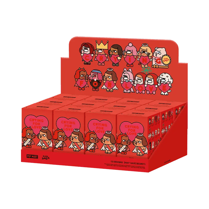 Pop Mart: CRYBABY Crying For Love Series Figures