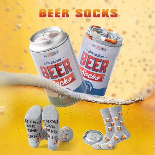 Beer Lover's Fun Socks – Unisex Novelty Gift