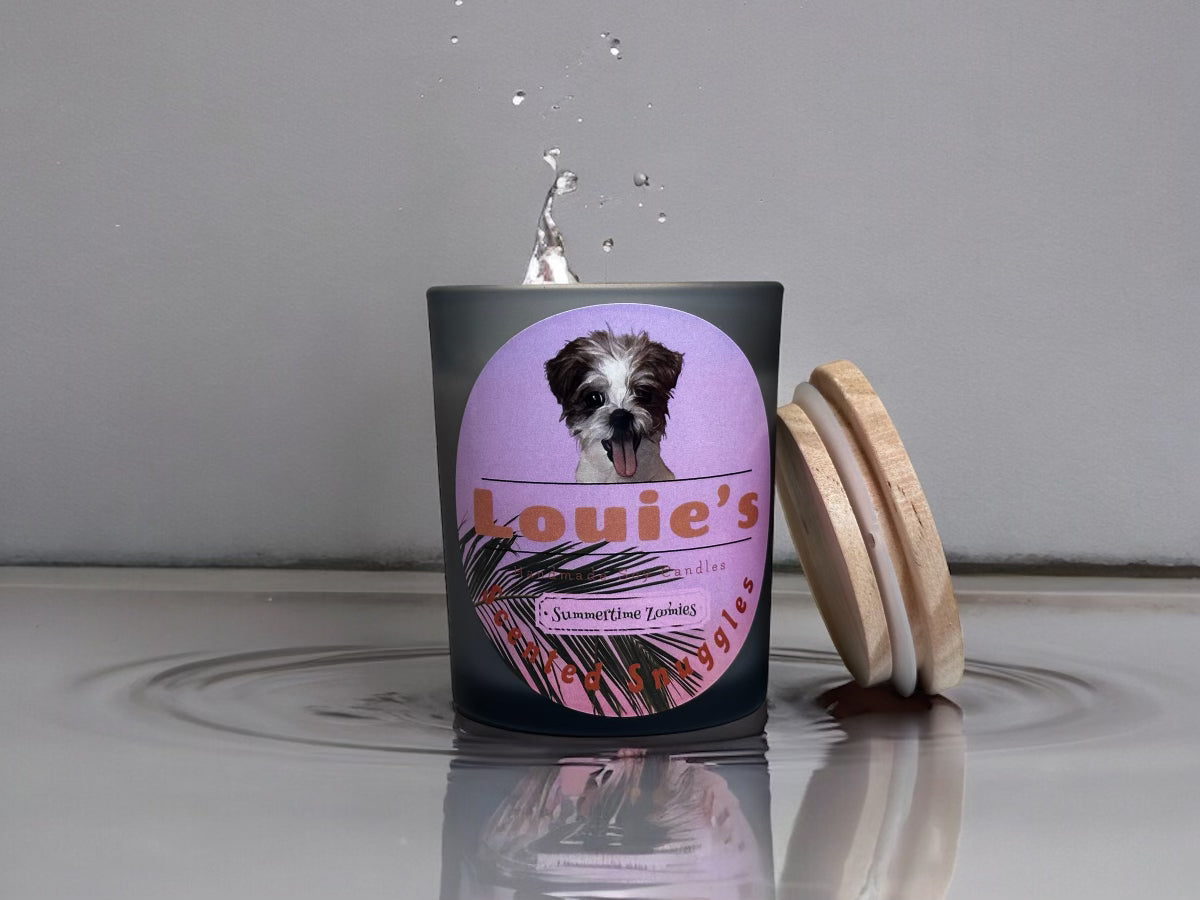 Louie’s Scented Snuggles Soy Candle - Summertime Zoomies