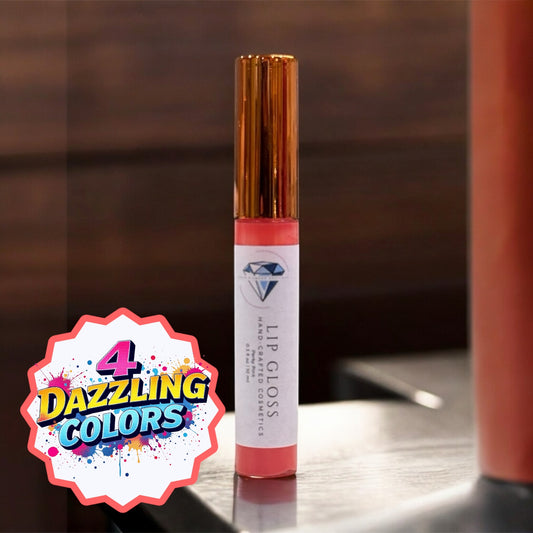 Blue Diamond Boutique Hand-Crafted Lip Gloss – 0.3 fl oz / 10 ml