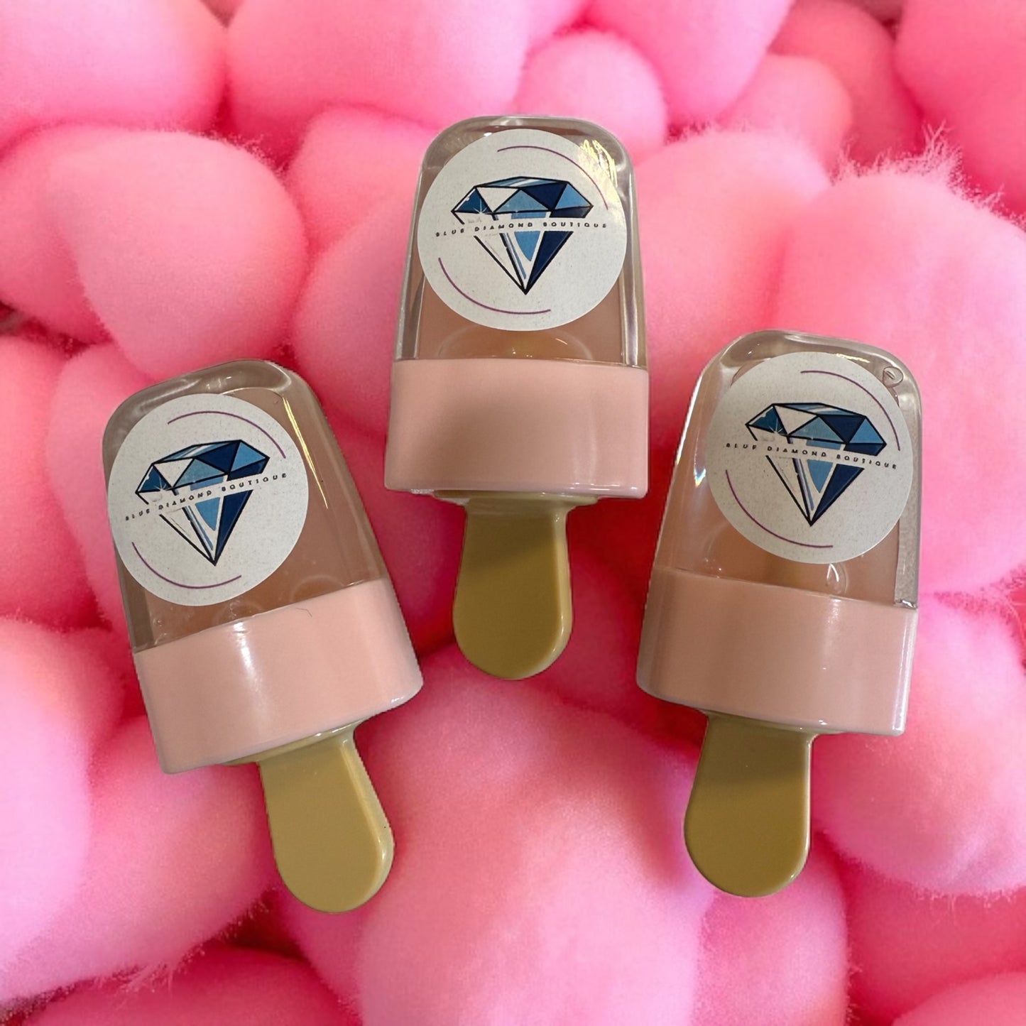 Popsicle Presto Change-O Mood Tint Hand-Made Lip Gloss – Cotton Candy Flavor (10ml)