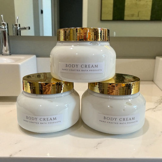 Nourishing Body Cream 8oz – Hand-Crafted Bath Products