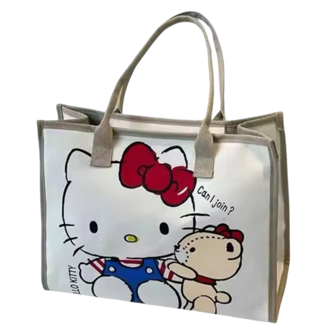 Hello Kitty Canvas Tote Bag