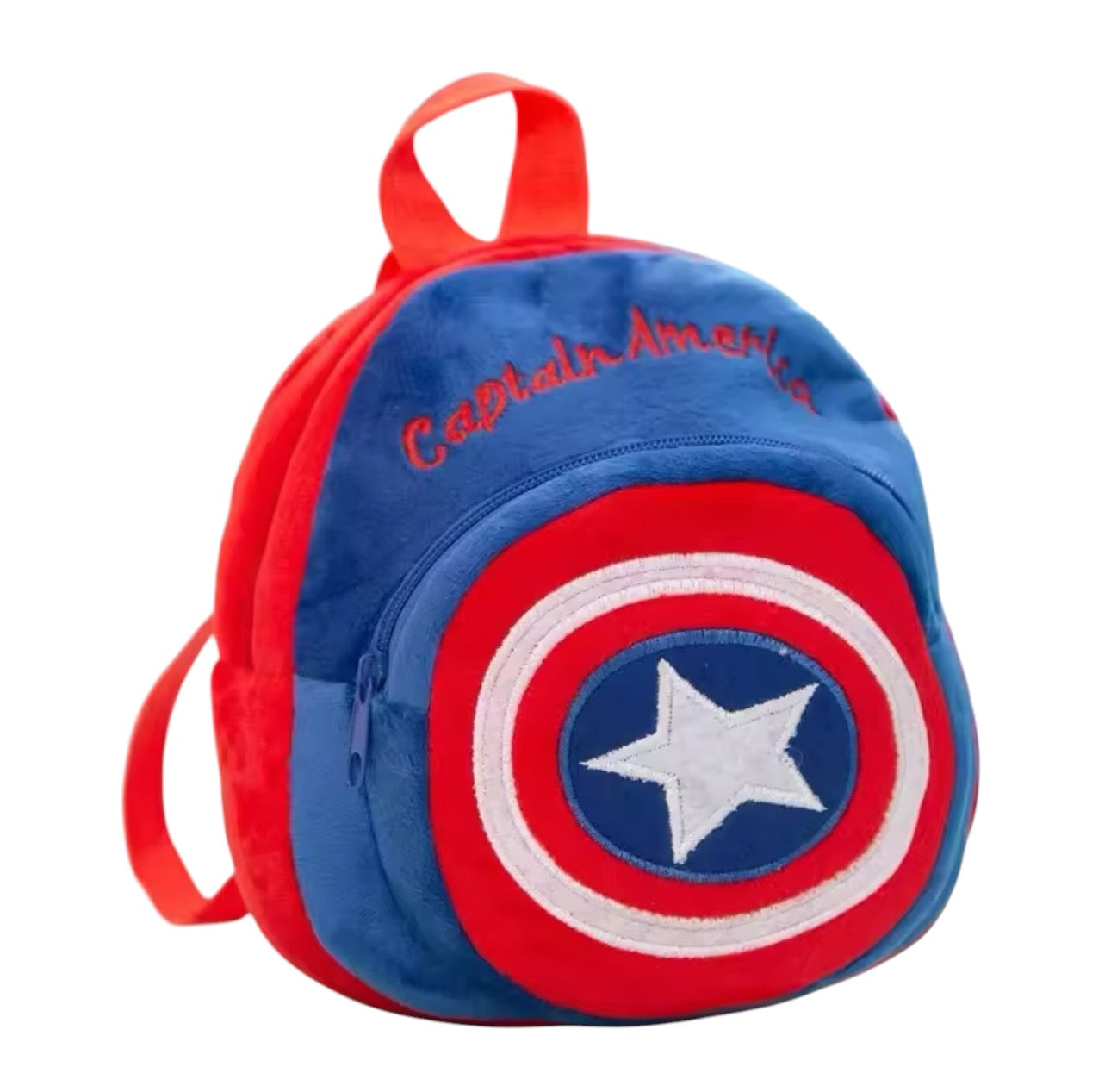 Plush Captain America Backpack