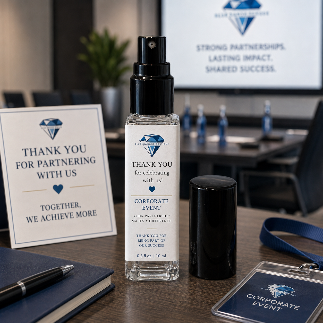 Personalized Perfume Corporate Gifts – Custom 10 mL Artisan Perfume