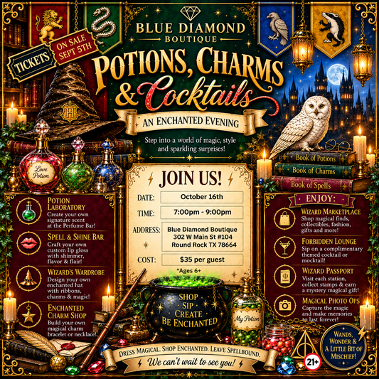 Potions, Charms, & Cocktails eTicket - Friday October 16th