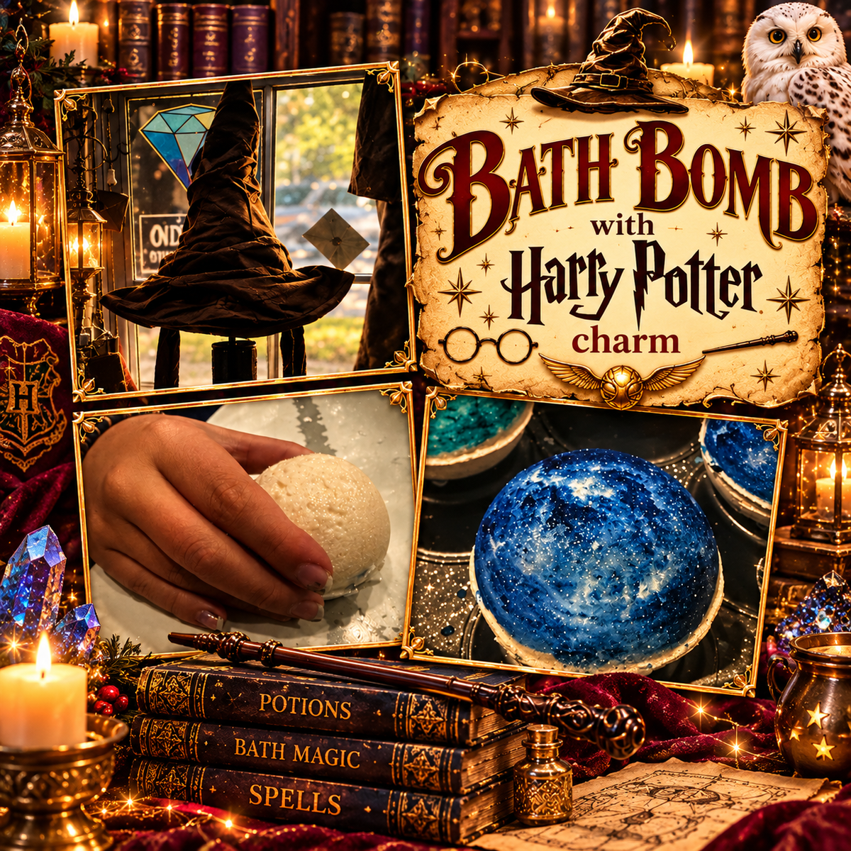 Enchanted Bath Bomb – A Magical Surprise Awaits!